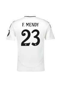 Real Madrid Ferland Mendy #23 Fotballdrakt Hjemme Klær 2024-25 Korte ermer